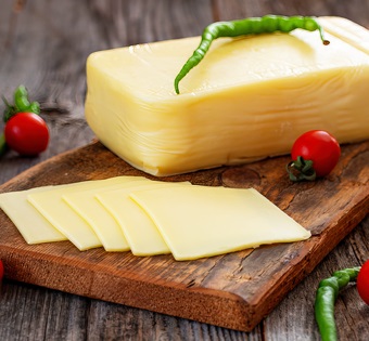 Sliced Kashkaval Cheese
