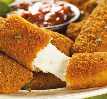 Breaded Halloumi